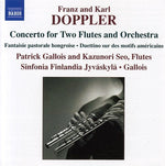 the album cover for Patrick Gallois - Concerto for 2 Flutes & Orchestra / Fantaisie
