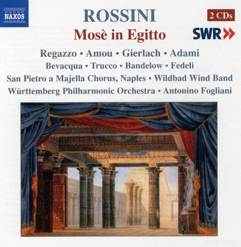 the album cover for Antonino Fogliani - Mose in Egitto (1819 Naples Version)