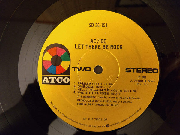 AC/DC : Let There Be Rock (LP, Album, Spe)