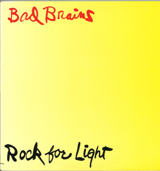 Bad Brains : Rock For Light (LP, Album)