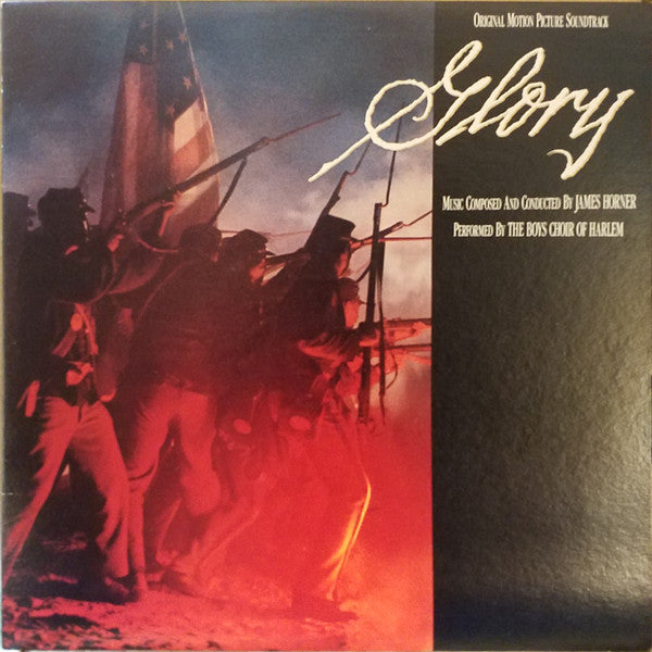 James Horner, The Boys Choir Of Harlem : Glory (Original Motion Picture Soundtrack) (LP, Album, Spe)