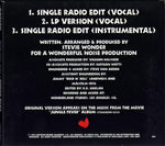 Stevie Wonder : These Three Words (CD, Single, Promo)