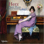 the album cover for Herz - Piano Music