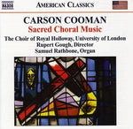 the album cover for Samuel Rathbone - Sacred Choral Music