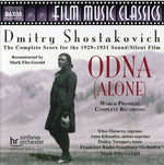 the album cover for Dmitri Shostakovich - Odna (Alone)