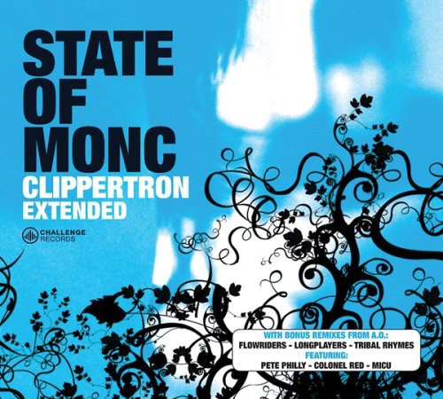 the album cover for State Of Monc - Clippertron Extended