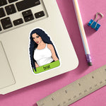 Charli XCX - Brat Die Cut Sticker