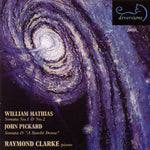 the album cover for Raymond Clarke - Sonata Nos 1 & 2 / Sonata / Starlit Dome