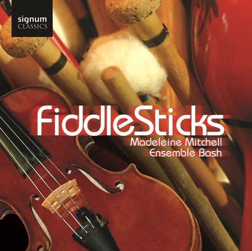 the album cover for Madeleine Mitchell - Fiddlesticks