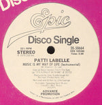 Patti LaBelle : Music Is My Way Of Life (12", Advance, Promo)