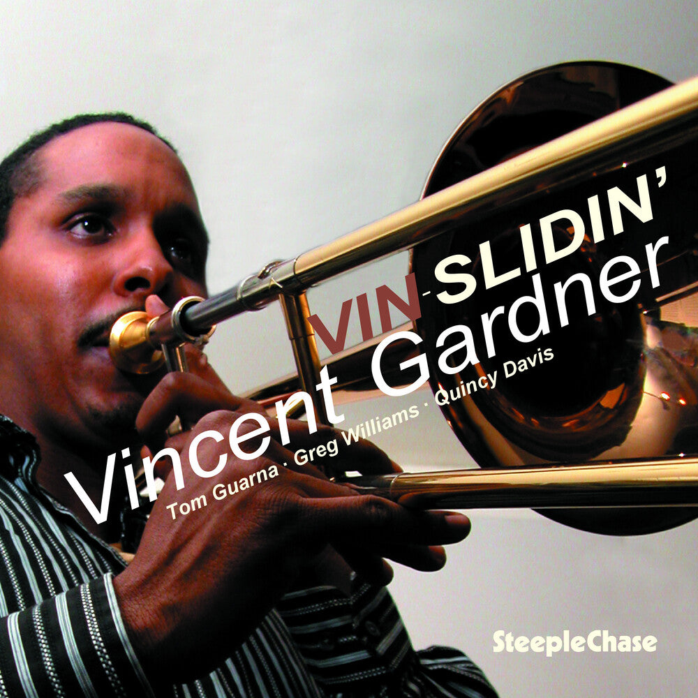 the album cover for Vincent Gardner - Vin-Slidin' [Import]