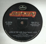 The Suburbs : Love Is The Law (12", Single, Promo)