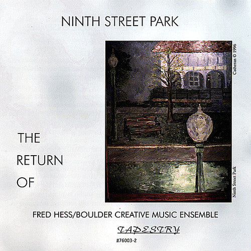 the album cover for Fred Hess - Ninth Street Park