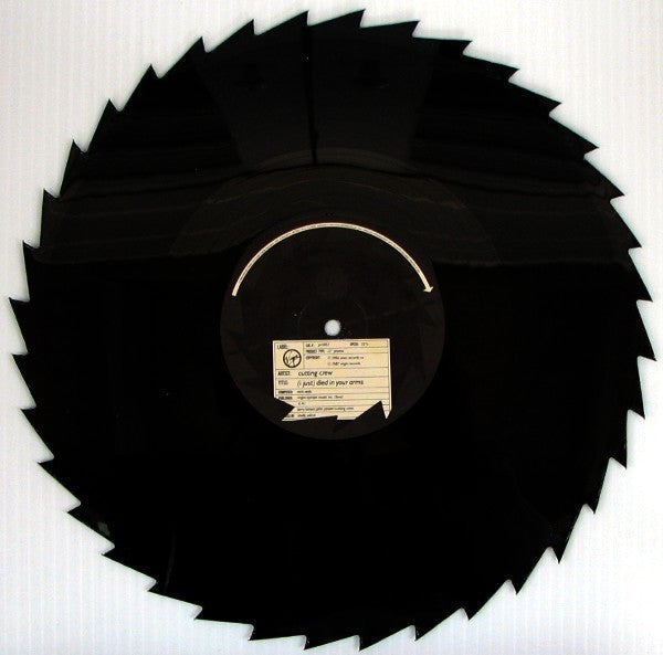 Cutting Crew : (I Just) Died In Your Arms (12", Shape, Promo)