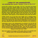 Lords Of The Underground : What I'm After (CD, Single, Promo)