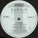 Hi Power : Simba Groove / Cult Of Snap (12")