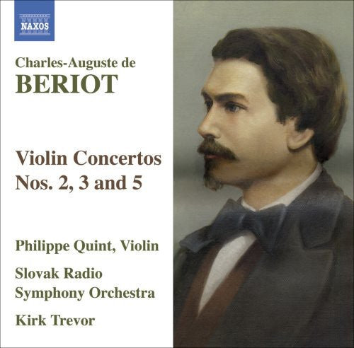 Philippe Quint - Conciertos para violín 2, 3 y 5 (CD)