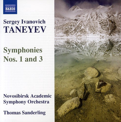 the album cover for Thomas Sanderling - Symphonies Nos 1 & 3