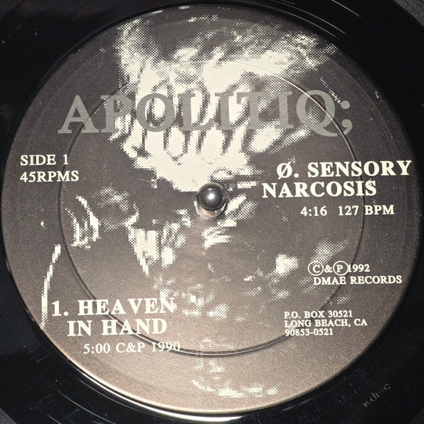 Apolitiq;* : Head Smashed In (12", Ltd, Num)