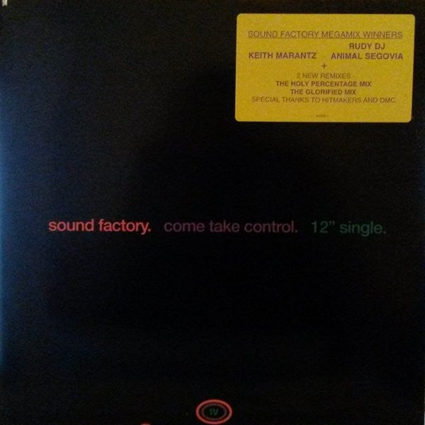 SoundFactory : Come Take Control (Megamix Winners) (12", Promo)