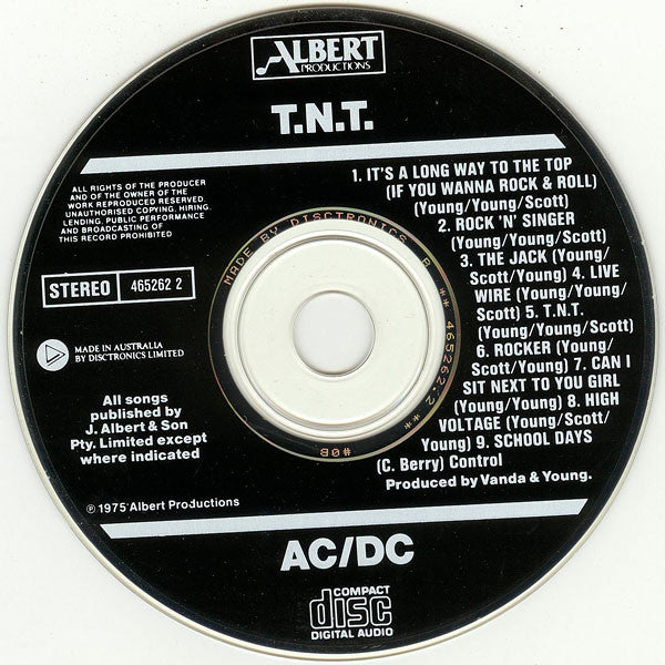 AC/DC : T.N.T. (CD, Album, RE)