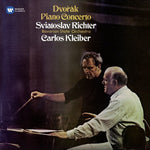 the album cover for Sviatoslav Richter - Dvorak: Piano Concerto / Schubert: Wanderer