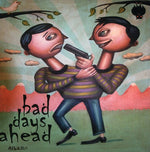 the album cover for Michael Dean Damron & Thee Loyal Bastards/Michael Dean Damron - Bad Days Ahead