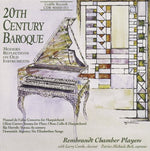 the album cover for Falla/Carter/Hurnik/Argento - 20th Century Baroque