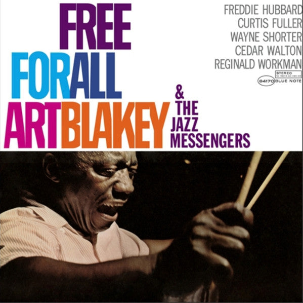 Art Blakey & The Jazz Messengers : Free For All (LP, Album, Ltd, RE, SRX)