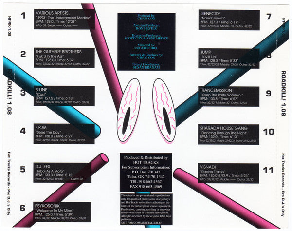 Various : Roadkill! 1.08 (CD, Comp, Promo)