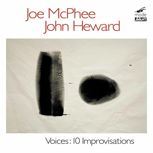 the album cover for Mcphee/Heward - Voices: Ten Improvisations