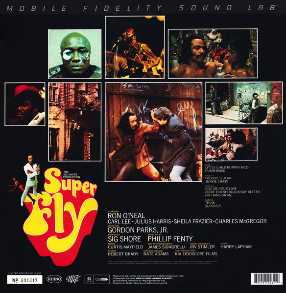 Curtis Mayfield : Super Fly (2x12", Album, Ltd, Num, RE, RM, 180)