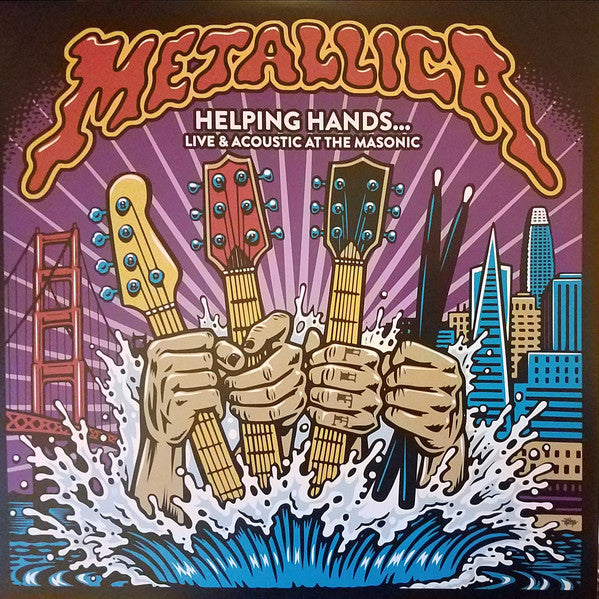 Metallica : Helping Hands... Live & Acoustic At The Masonic (2xLP, Album, Ltd, Blu)