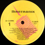 Mantronix : Step To Me [Do Me] (12", Single)
