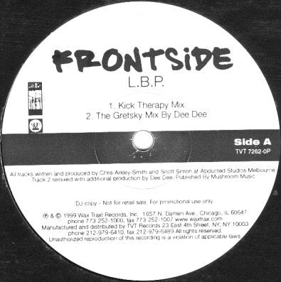 Frontside : L.B.P. (12", Promo)