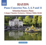 the album cover for Sebastian Knauer - Piano Concertos 3 4 9 & 11