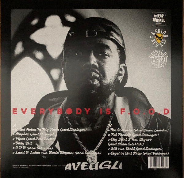 Conway The Machine : Everybody Is F.O.O.D (LP, Album, Ltd, Red)