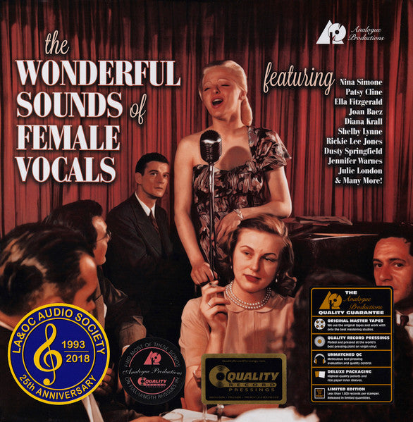 Various : The Wonderful Sounds Of Female Vocals (2xLP, Comp, Num, RE, RM, Sil)