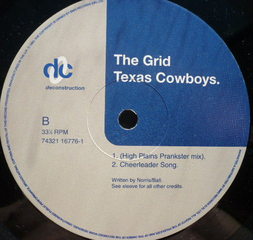 The Grid : Texas Cowboys (12", Single)