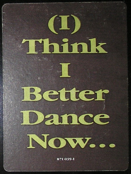 The Art Of Noise Featuring Tom Jones : (I) Think I Better Dance Now... (12", Single, Promo)