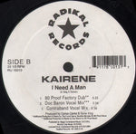 Kairene : I Need A Man (12", Promo)