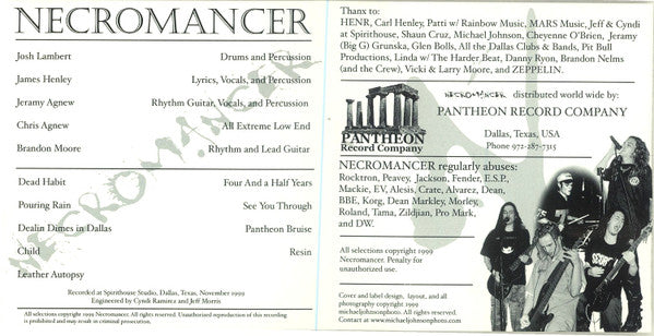 Necromancer (17) : Necromancer (CD, Album)