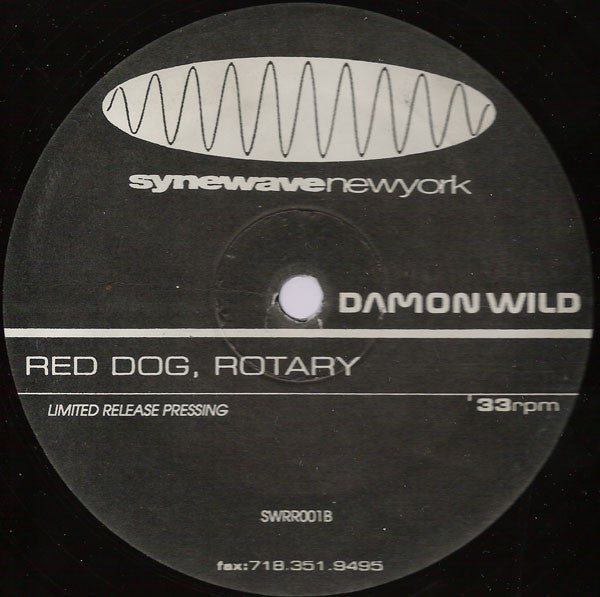 Damon Wild : Avion (12", Ltd)