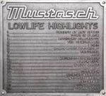 the album cover for Mustasch - Lowlife Highlights-Best Of [Import]