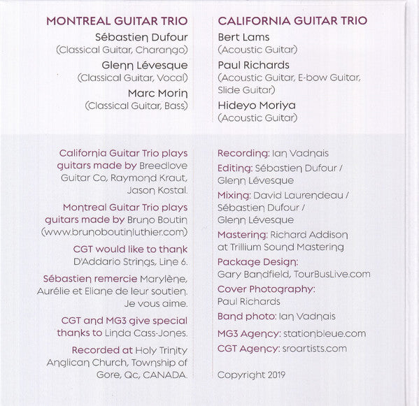 California Guitar Trio, Montreal Guitar Trio : In A Landscape (CD, Album)
