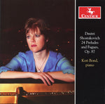 the album cover for Kori Bond - 24 Preludes & Fugues Op 87