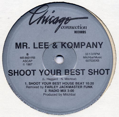 Mr. Lee & Kompany : Shoot Your Best Shot (12")