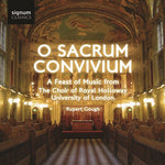 the album cover for RUPERT GOUGH - O Sacrum Convivium