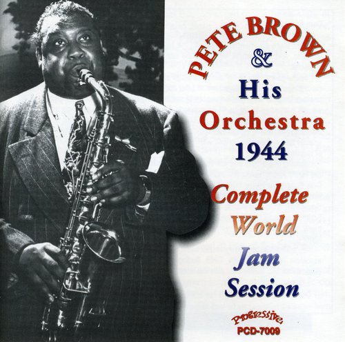the album cover for Pete Brown - The Complete 1944 World Jam Session