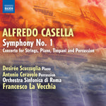 the album cover for G. MARTUCCI - Symphony No 1 / Concerto for Strings Piano